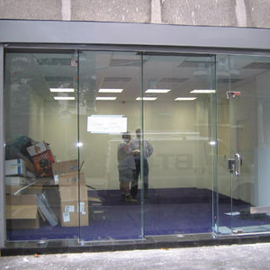 shop front door repair Bret Harte